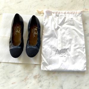 AGL shoes size 6 U.S./ 37 1/2 EU. Made in Italy.